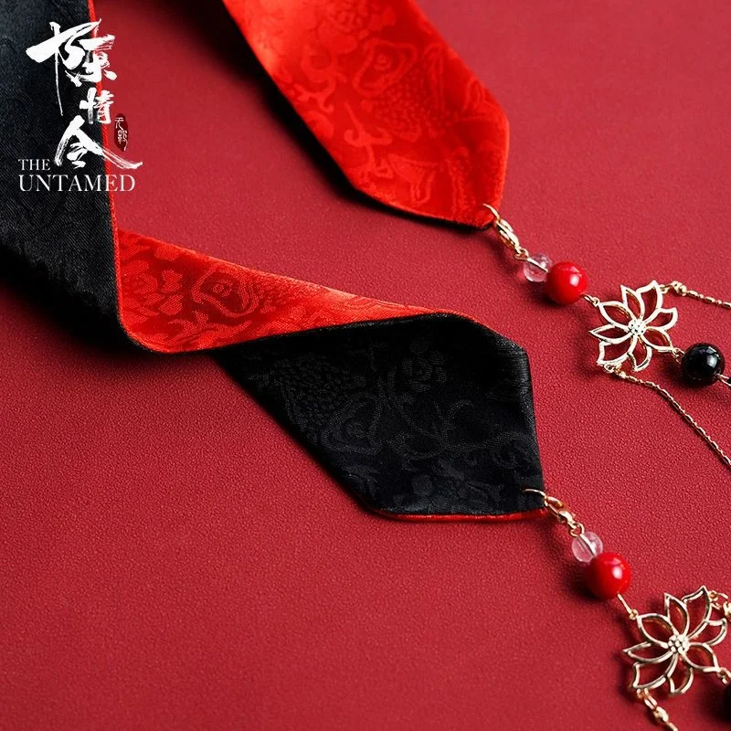 

[Просите флагманский магазин] Вэй усян, молодой человек без завивки, имеет красные волосы со шнурком для головы и старинный стиль