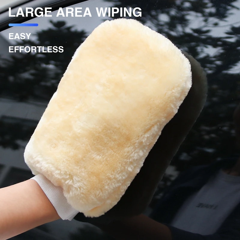 

Мягкие перчатки для мытья автомобиля, 2 шт., щетка для мытья из искусственной шерсти, плюшевая перчатка для мытья полотенец, щетки для детейлинга, губчатые инструменты, автомобильные аксессуары