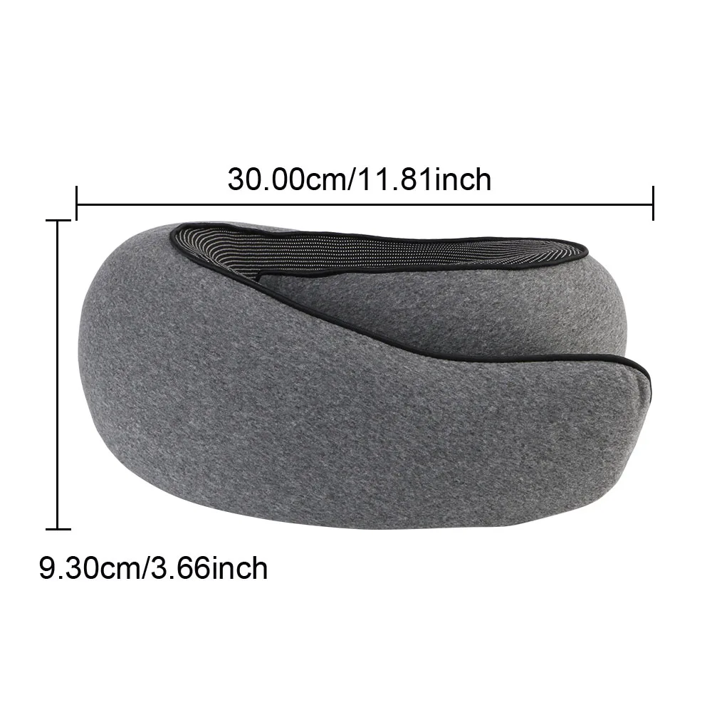 Memory Foam Snail Pillow Soft Noon Break Sleep Pillows Portable U-shaped Pillow Travel Neck Pillow Travel Neck Support 6