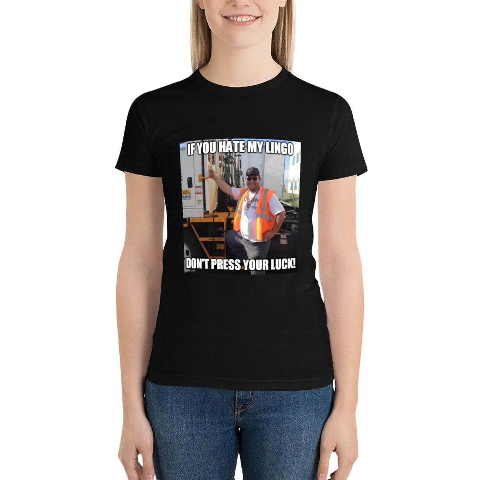 

Kevin Henry in Work Uniform (color photo) T-Shirt Blouse summer tops korean fashion Female clothing clothes for Women
