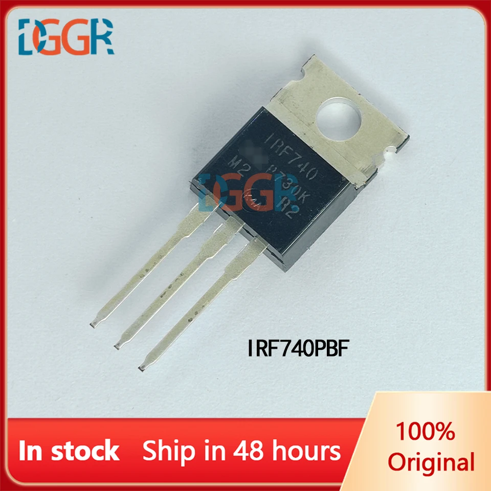 10-100 Stück 220 neues Original irf740pbf to-740 auf Lager irf740