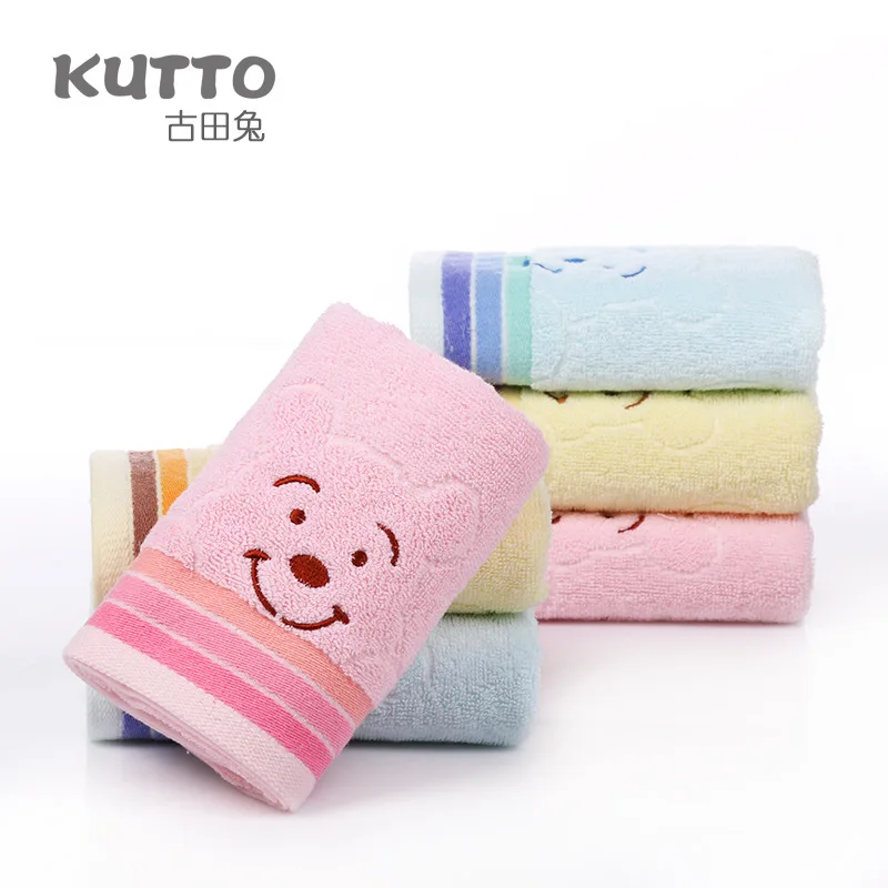 Attractive Children Face Towels Kids Cartoon Baby Towels 75x34cm