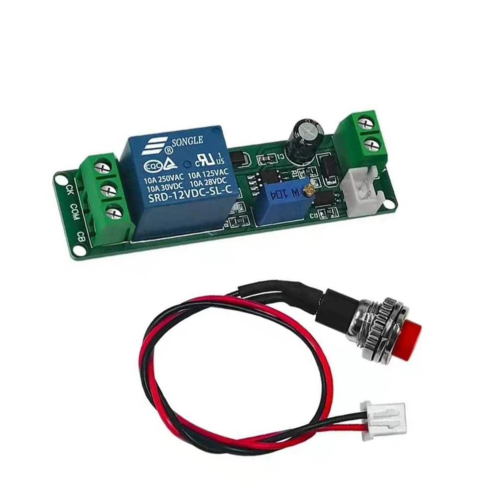 Relé Interruptores Módulo Placas Delay Tempo Control Gatilho Sinal Ligar e Desligar Minutos Ajustáveis dc 12v