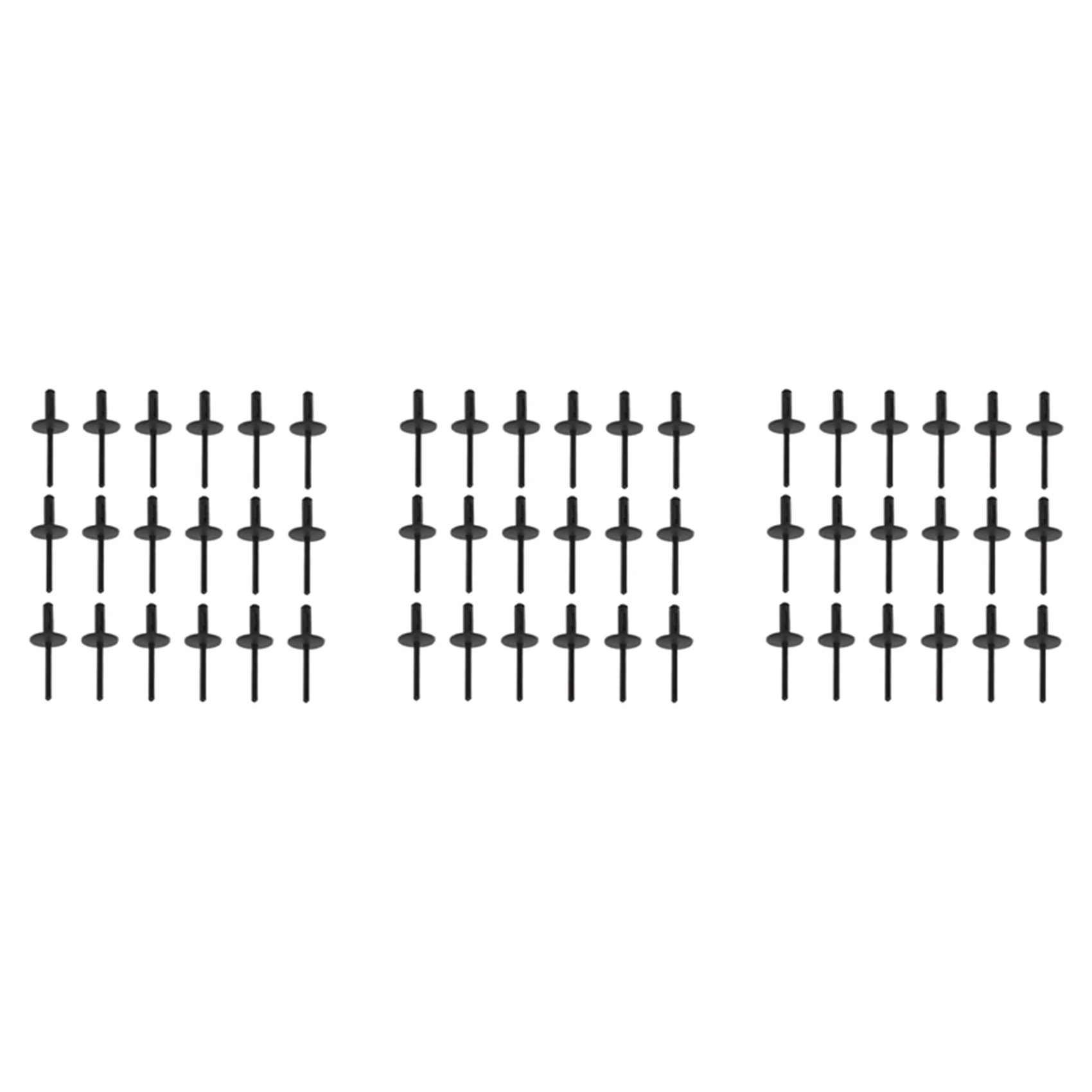 

300 шт., пластиковые заклепки с отверстием для крыла бампера автомобиля, 6 мм, крепеж 51717002953 для BMW, внутренний декоративный удерживающий зажим