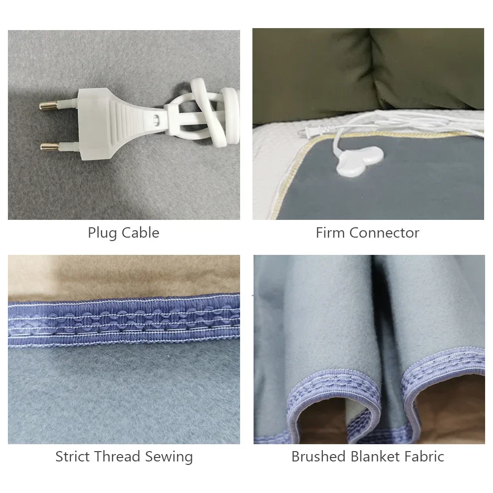 Electric Blanket Heater Security Heated Mattress Thermostat Carpet Winter Warmer Sheets Electric Mattress 220V/110V Home Bedroom 5