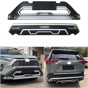 Front & Rear Bumper Protector Guard for Toyota RAV4 (2020-2024) – ABS Plastic Modification Accessories
