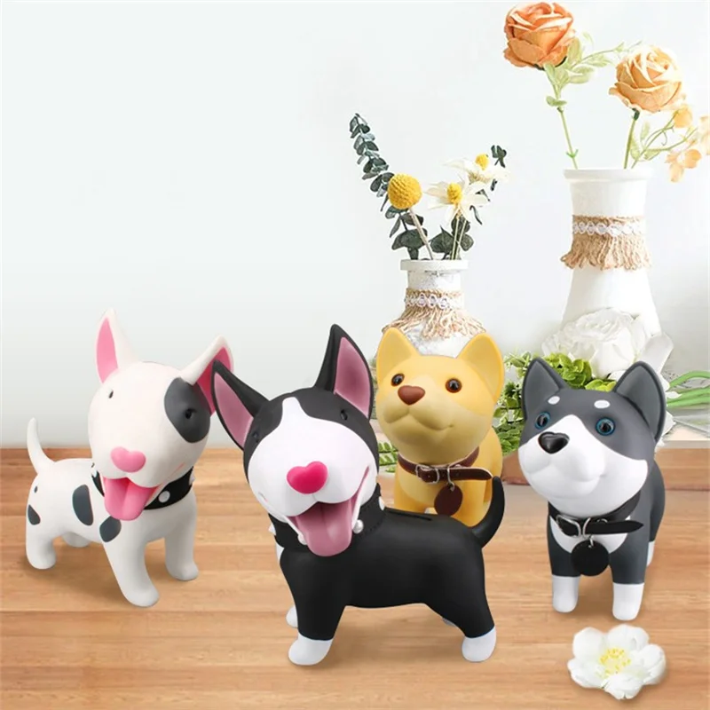 dog Piggy Bank Coins Storage Cartoon Safe Box Money Saving Box Kid Toys Gift Cute Coin Money Case Creative Home Decor Ornaments 2