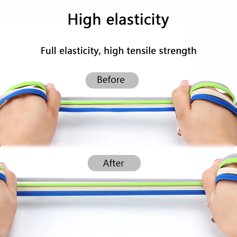 Elastic Shoe Laces 1pair No Tie Fits All Adult And Kids Shoes For Sneakers Shoelace Tieless Flat Expand Shoestrings