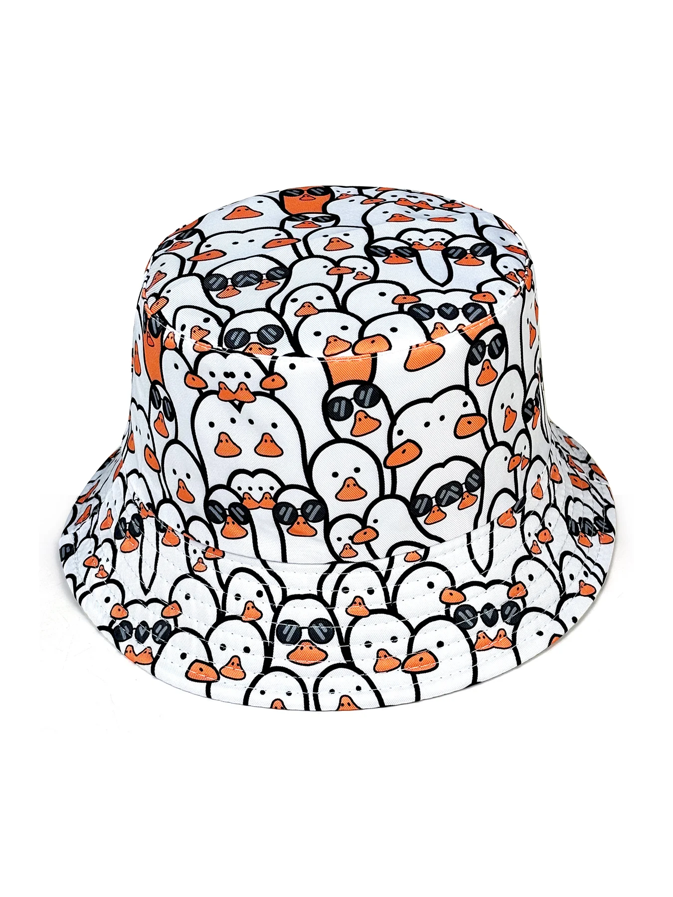 Modischer weißer Bucket Hat, faltbarer Sonnenschutzhut, geeignet für Outdoor-Aktivitäten, multifunktionaler Fischerhut für Damen und Herren, ideal für Sommerreisen und Strandabenteuer. – Detail 6