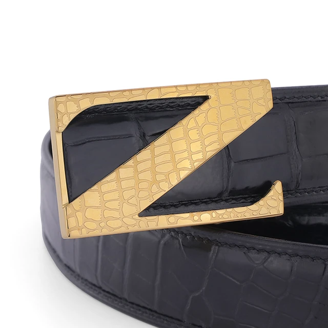 Authentique ceinture Louis Vuitton noire homme