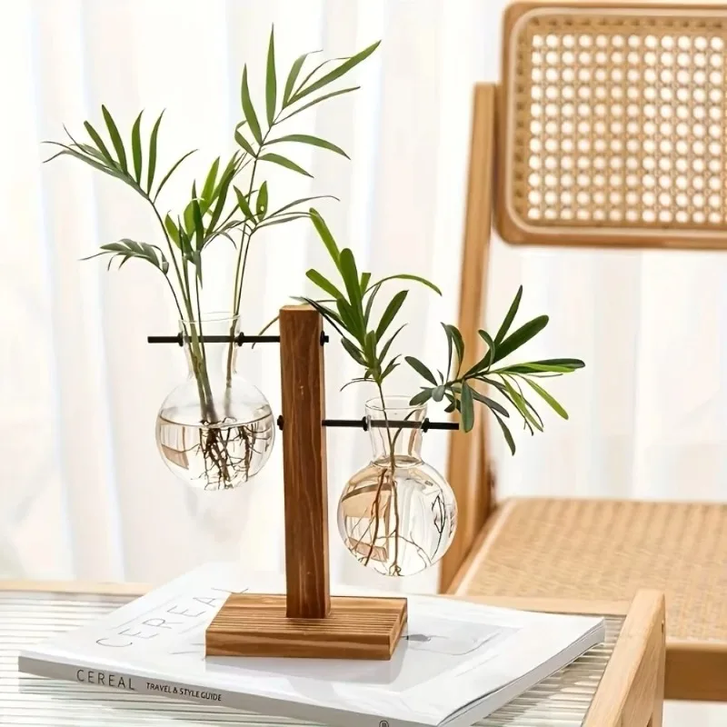 Hydroponic Glass Vase Set 4