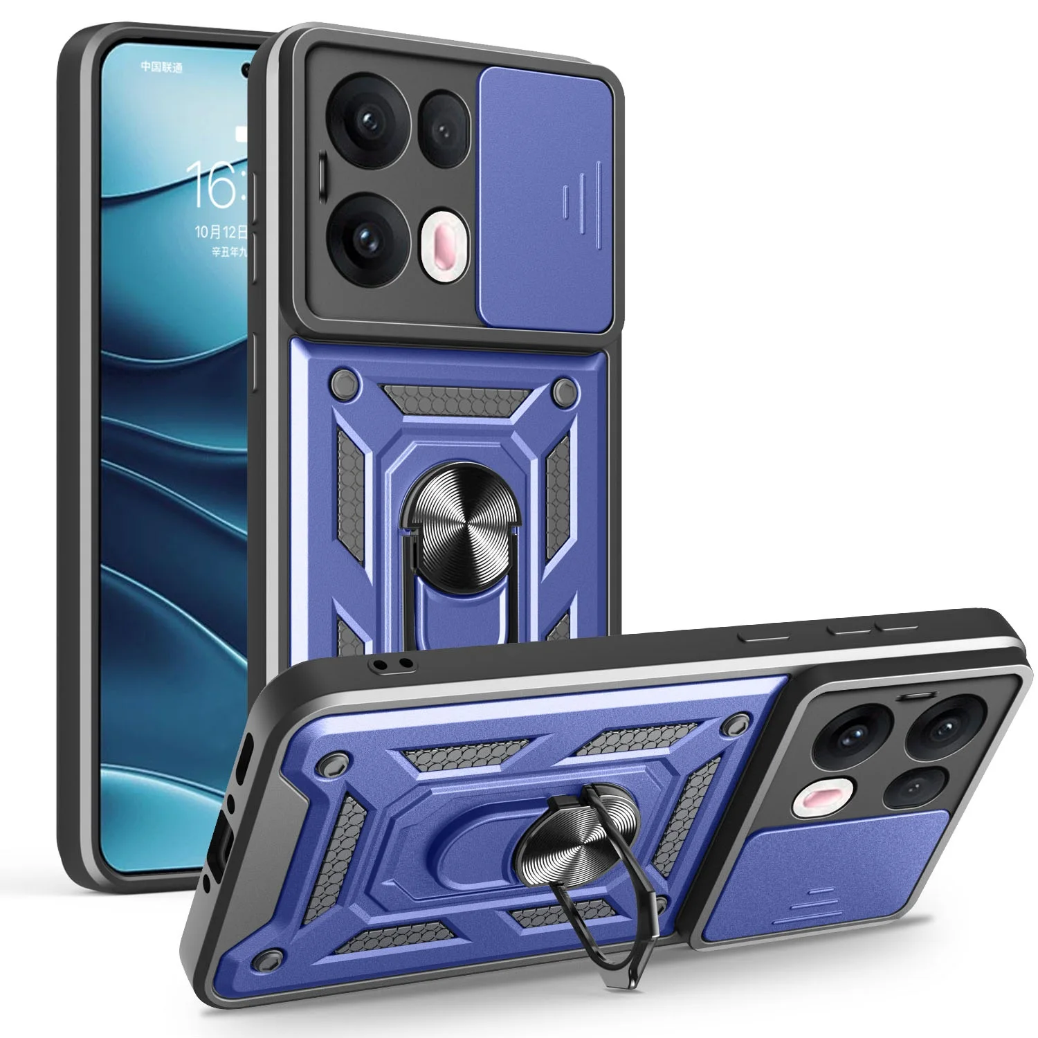 Shockproof Silicone Armor Case with Camera Protection