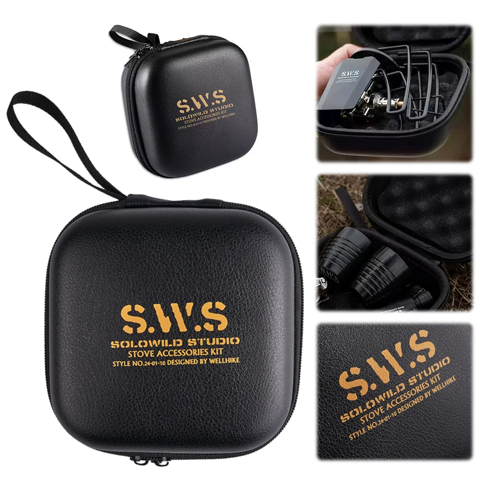 Storage Bag Dustproof Stove Carry Case Multifunctional Camping Stove Storage Box for SOTO-310/340 Spider Furnace