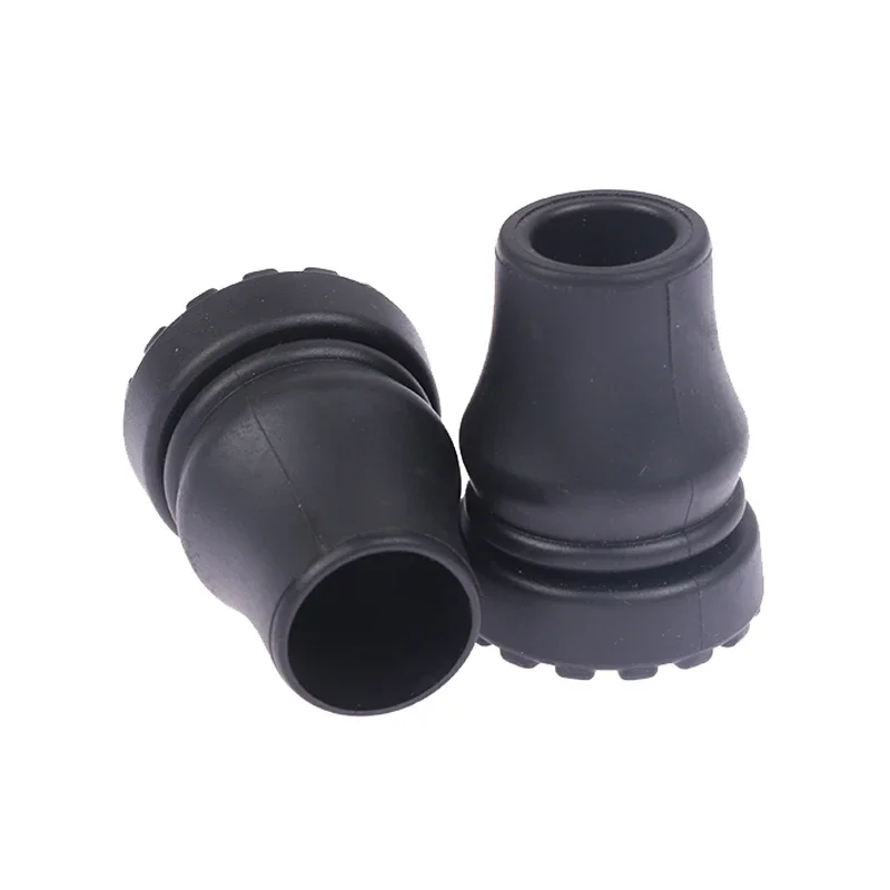Walking Stick Pads 1pc Rubber Pad Cap Non-Slip Walking Stick Crutch Cane Bottom Pads Cover Protector Climbing Hiking Pole Tip 16mm 20mm 22mm