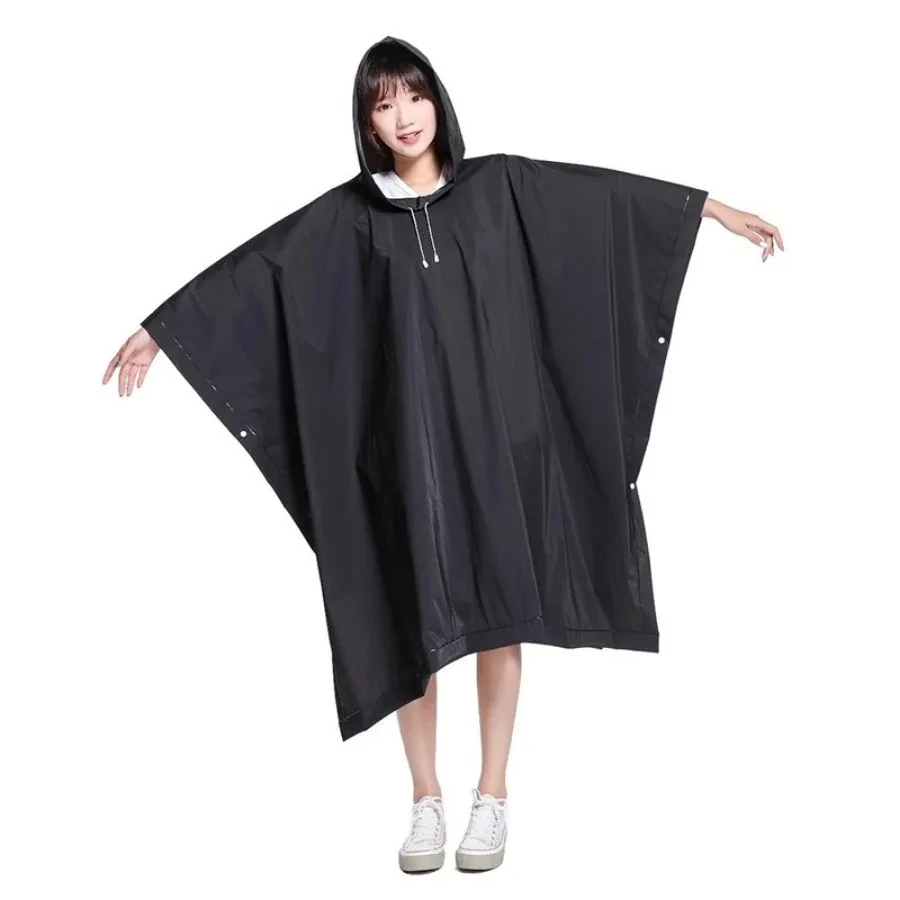 Raincoat Poncho 1Pcs Multifunctional Raincoat Outdoor Waterproof Rain Poncho Women Men Adult Hooded Reusable