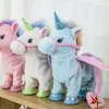 Electronic Plush Unicorn Robot Horse Toy Controled By Leash Electric Pet Whinny Walk Singing Song Music Animal For Kid Gift 1