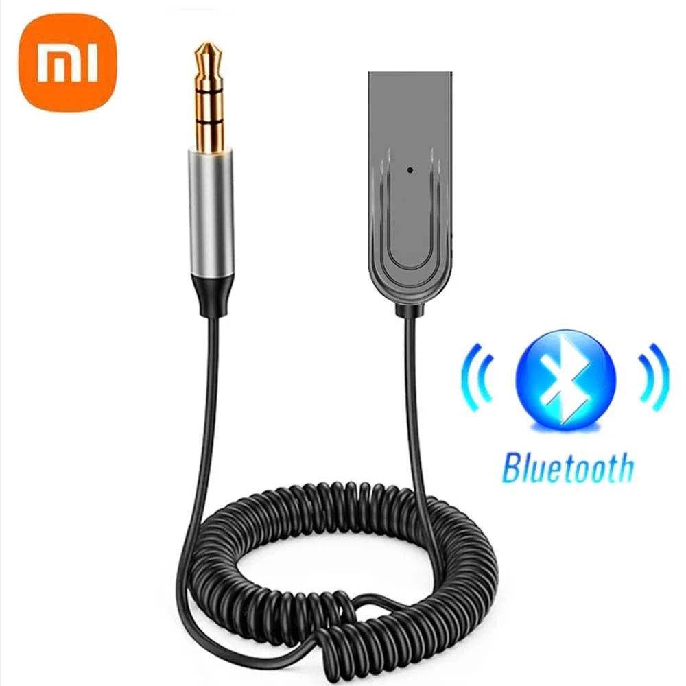 XIAOMI Bluetooth Aux Adapter Wireless Car Receiver USB to 3.5mm Jack