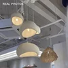 Nordic Wabi Sabi E27 Pendant Lights Dining Room Bedroom Chandelier Lustre Bar Suspend Lamp Home Decor Loft Hanging Light Fixture 6