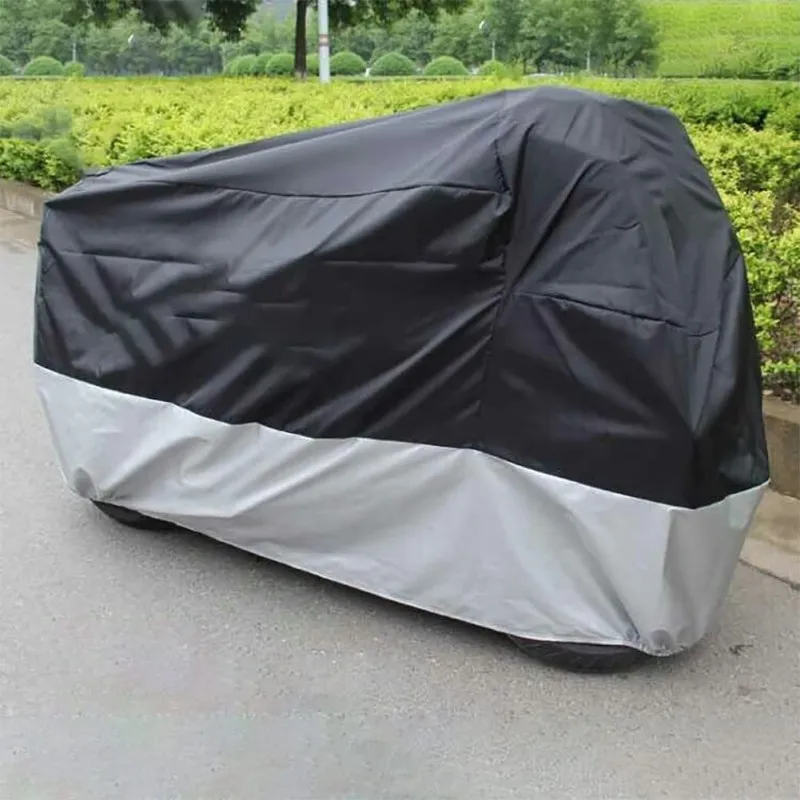 

Motorcycle Cover All Season Universal Weather Quality Waterproof Sun Outdoor Protection Durable with Lock-Holes Moto Accessories