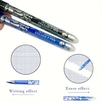 6/20/28/36/55Pcs Erasable Gel Pen Set 0.5mm 6 Colors Ink Writing Gel Pens Creative Drawing Tools Office Supply Stationery 5