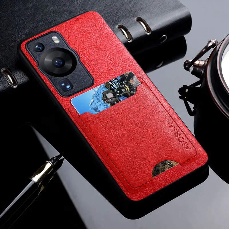 Luxury PU Leather Card Holder Phone Case with Card Pocket