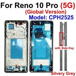 Enhanced Middle Frame Housing and Front LCD Holder Cover (Reno10Pro - Gl.-Grey)