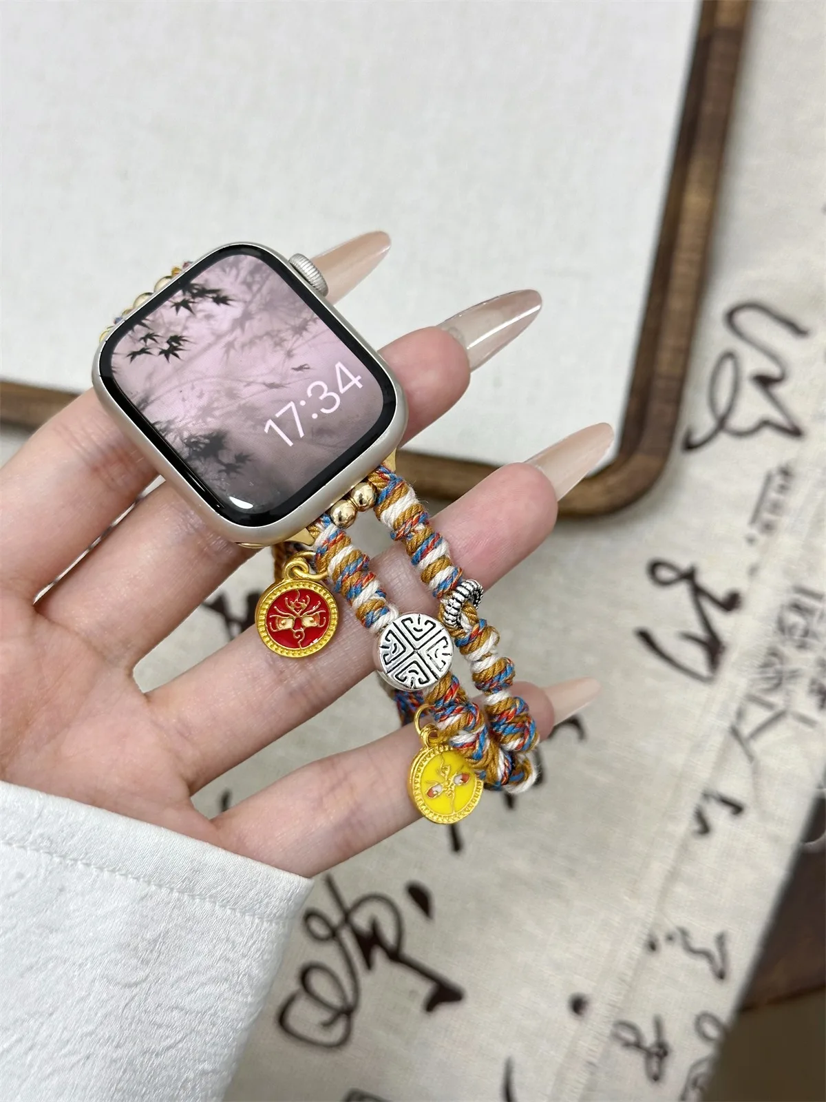 Bracelet de montre pour iWatch 42/44/45/46/49 mm 38/40/41 mm Bracelet de montre mode et loisirs pour montres série Ultra2 série 10/9/8/7/6/5/4/3/2/1_voghion.com