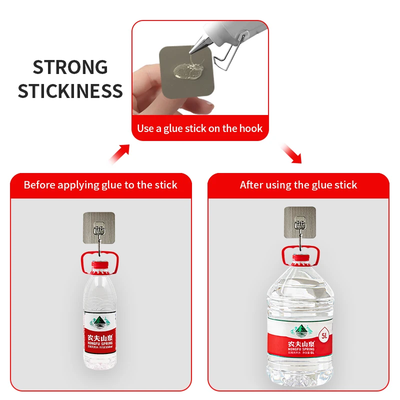 Home Industry Strong High Adhesive Hot Melt Adhesive Transparent White Bar Textile Diy Handmade Shoes Hats Bags Sticky Flowers