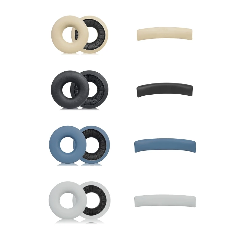 

Durable Ear Pads Headband Memory Sponge Ear Cushion for WH-CH520 Headset