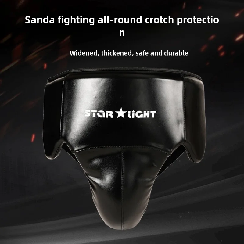 Men's Full Girdle Protection Boxer Underwear Taekwondo Groin Protection Boxing Karate Jockstrap Free Fight male lingerie groin protector male underwear