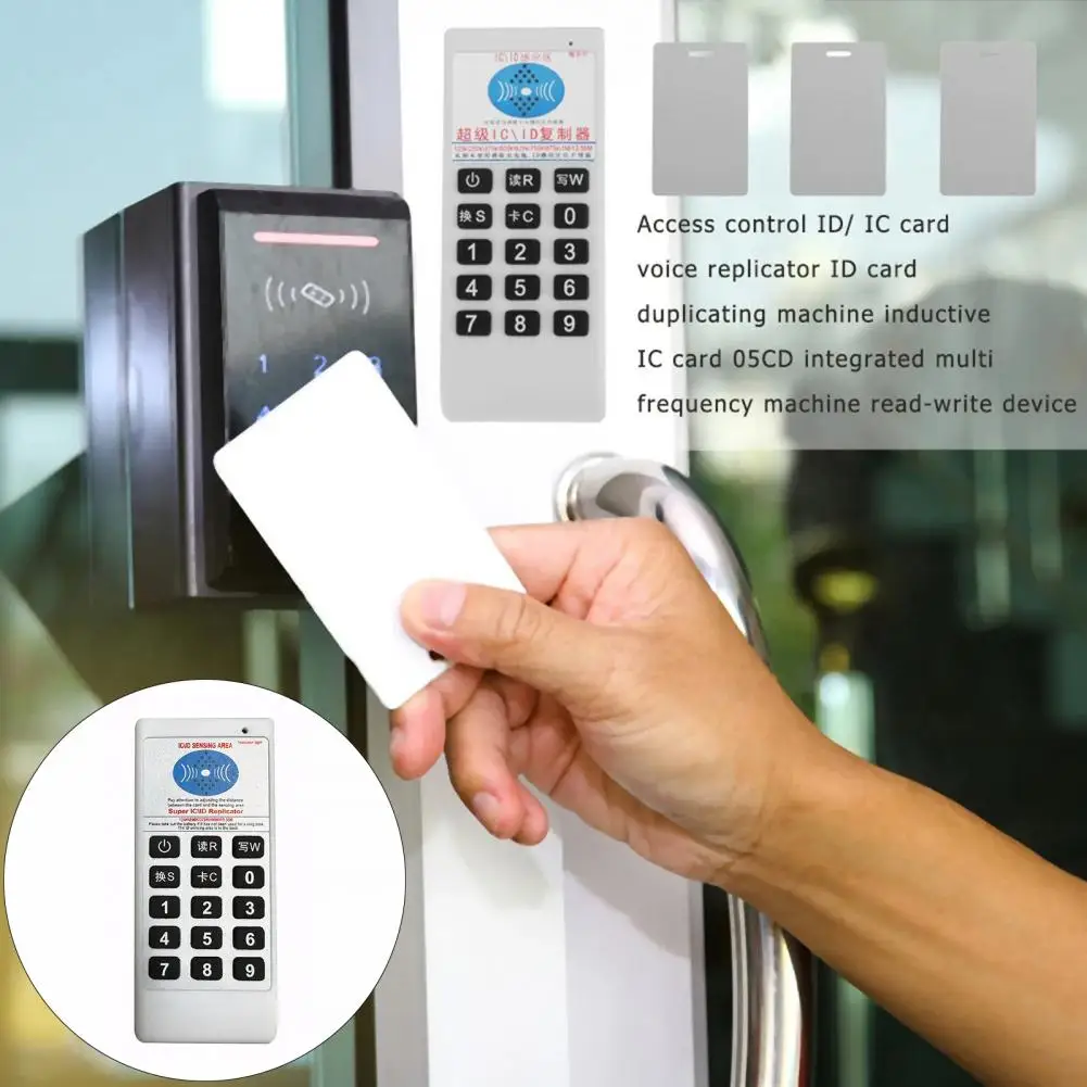 

Копировальный аппарат для ID-карт с чипом RFID, записывающее устройство 125 кГц до 13,56 МГц