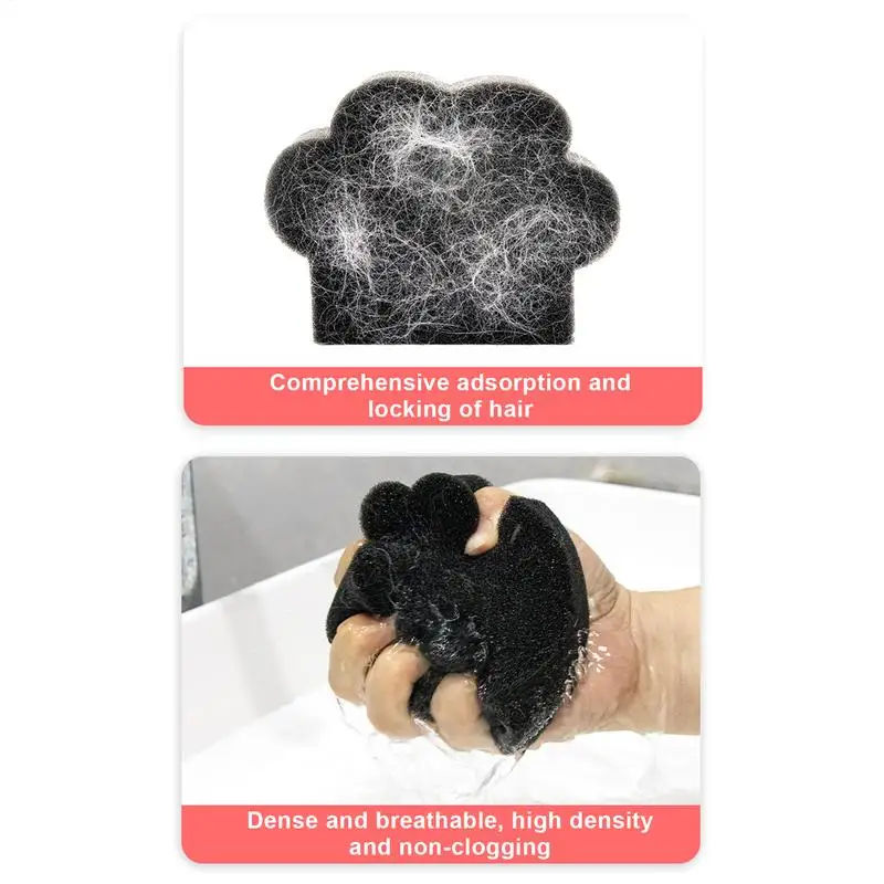 1PC Pet Hair Remover Bear Shape Laundry Ball Washing Machine Lint Catcher Reusable Clothes Sofa Cat Dog Hair Cleaning Sponge