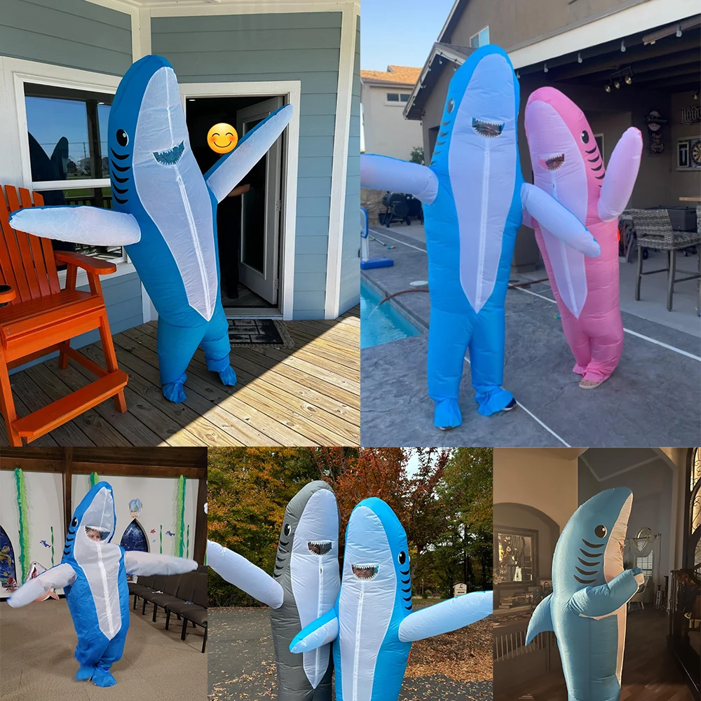 Inflatable Shark Outfit 6