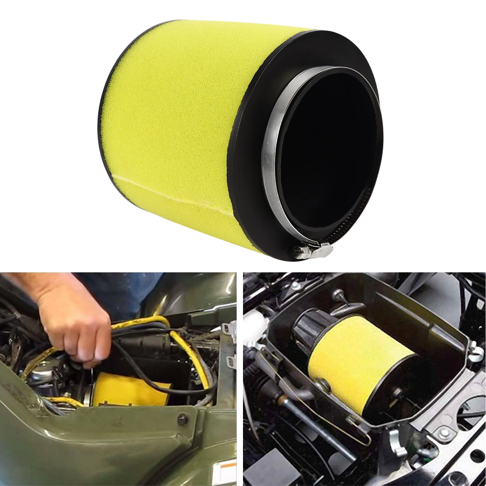 Air Filter for Honda TRX250 TRX420 TRX520 TRX650 Sportrax 400 TRX400EX Foreman 500 TRX500 Quad Bikes ATV Parts 17254-HP0-A00 air filter motorcycle air filter air filter cleaner motocross air filter