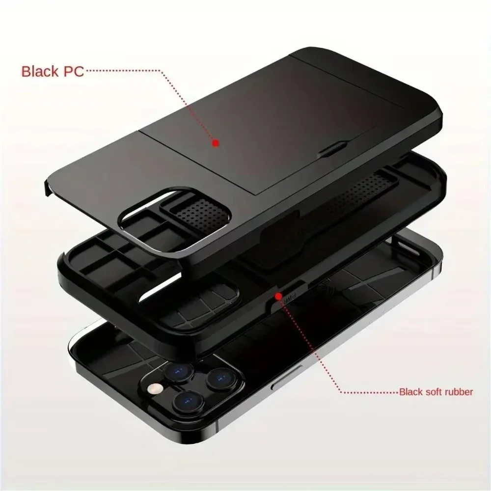 Premium Wallet Case with Card Slots - Elegant and Functional Phone Cover