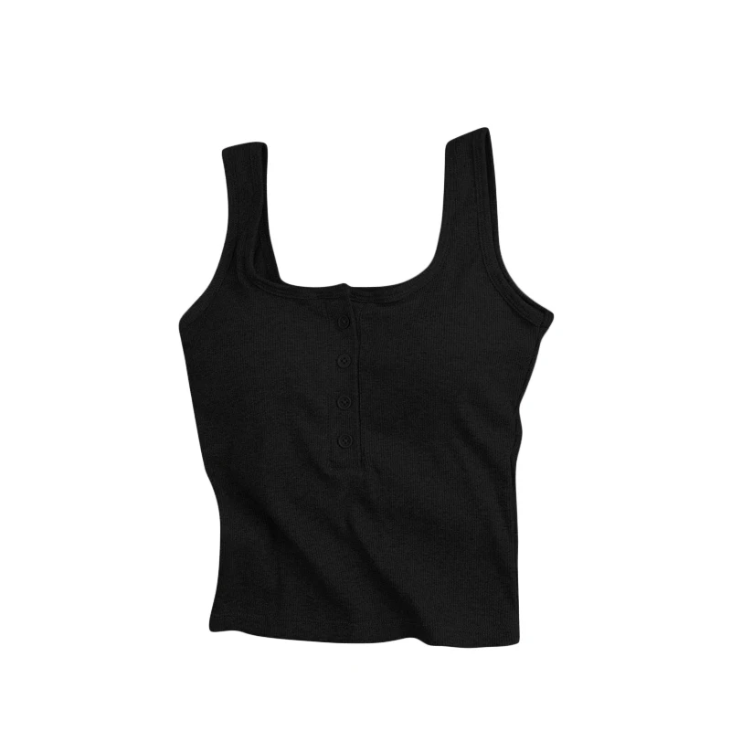 ตัวเลือกสินค้า เสื้อ Crop Top แฟชั่นเซ็กซี่ แขนกุด ผู้หญิง
