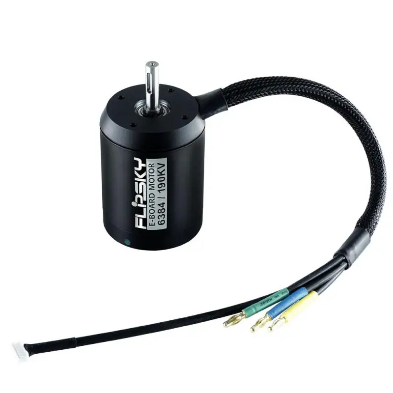 4000w Bldc Belt Motor For Electric Skateboard 6384 190kv Sensored Brushless Motor Elektrisch Skateboard Dc Flipsky