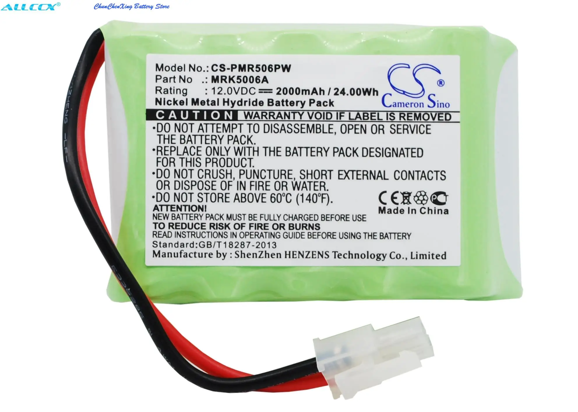 

Cameron Sino 2000mAh Battery for CUB CADET Lawnkeeper 1800,3000,500,600, For WOLF GARTEN Robo Scooter 1800,300,400,500,600