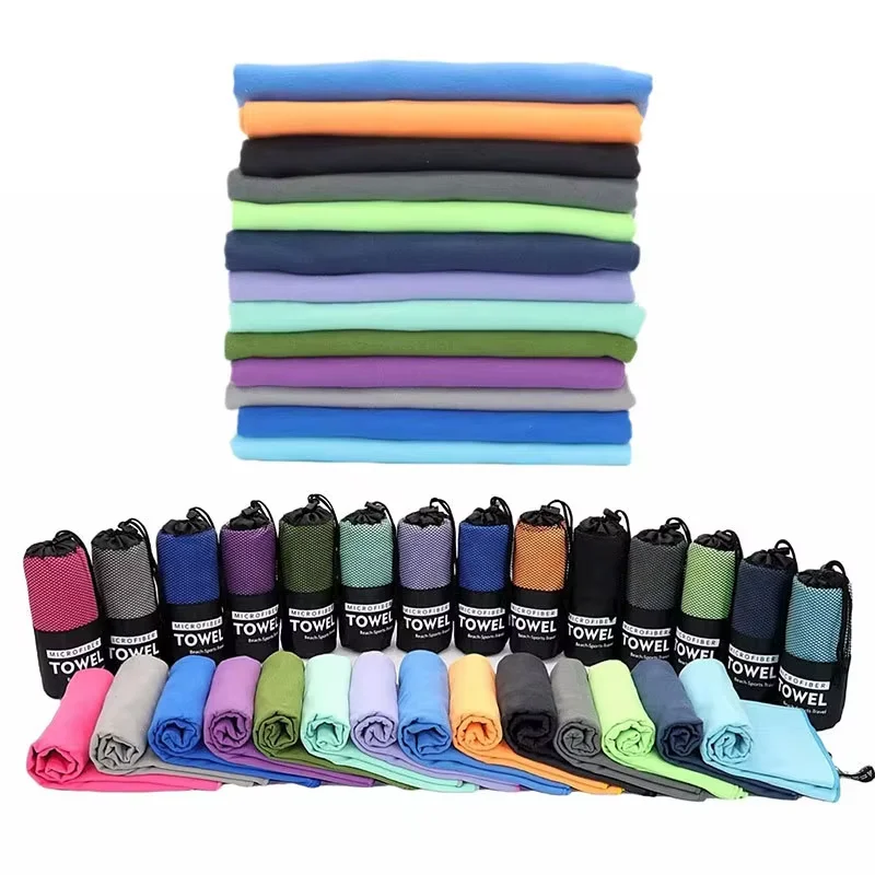 Quick Dry Beach Towel Microfiber Travel Towel For Gym And Camping_voghion.com