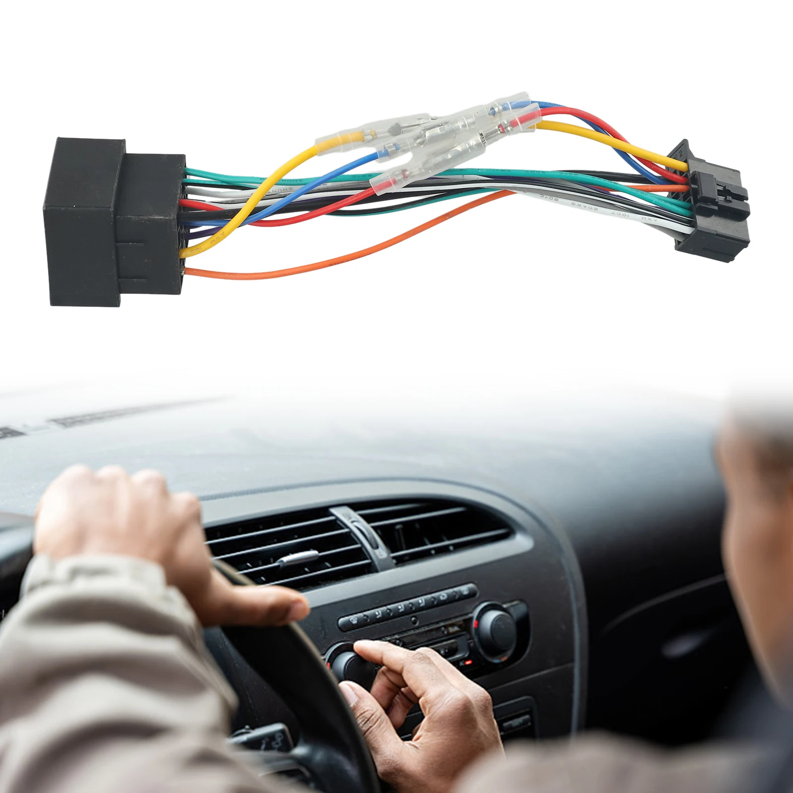 

Brand New High Quality Replacement Useful Stereo Radio Connector ISO 185mm Long 1pcs 24*11mm For Pioneer 2003-On