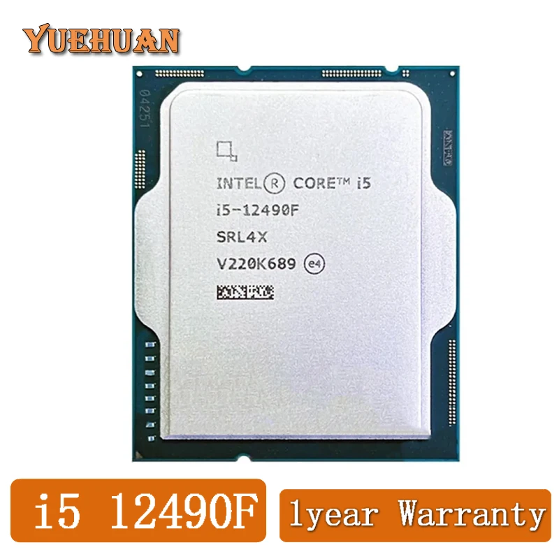 

Новый процессор Intel Core i5-12490F i5 12490F Новый 3 ГГц 6-ядерный 12-поточный процессор 10 нм L3 = 18M 65 Вт LGA 1700 Новый