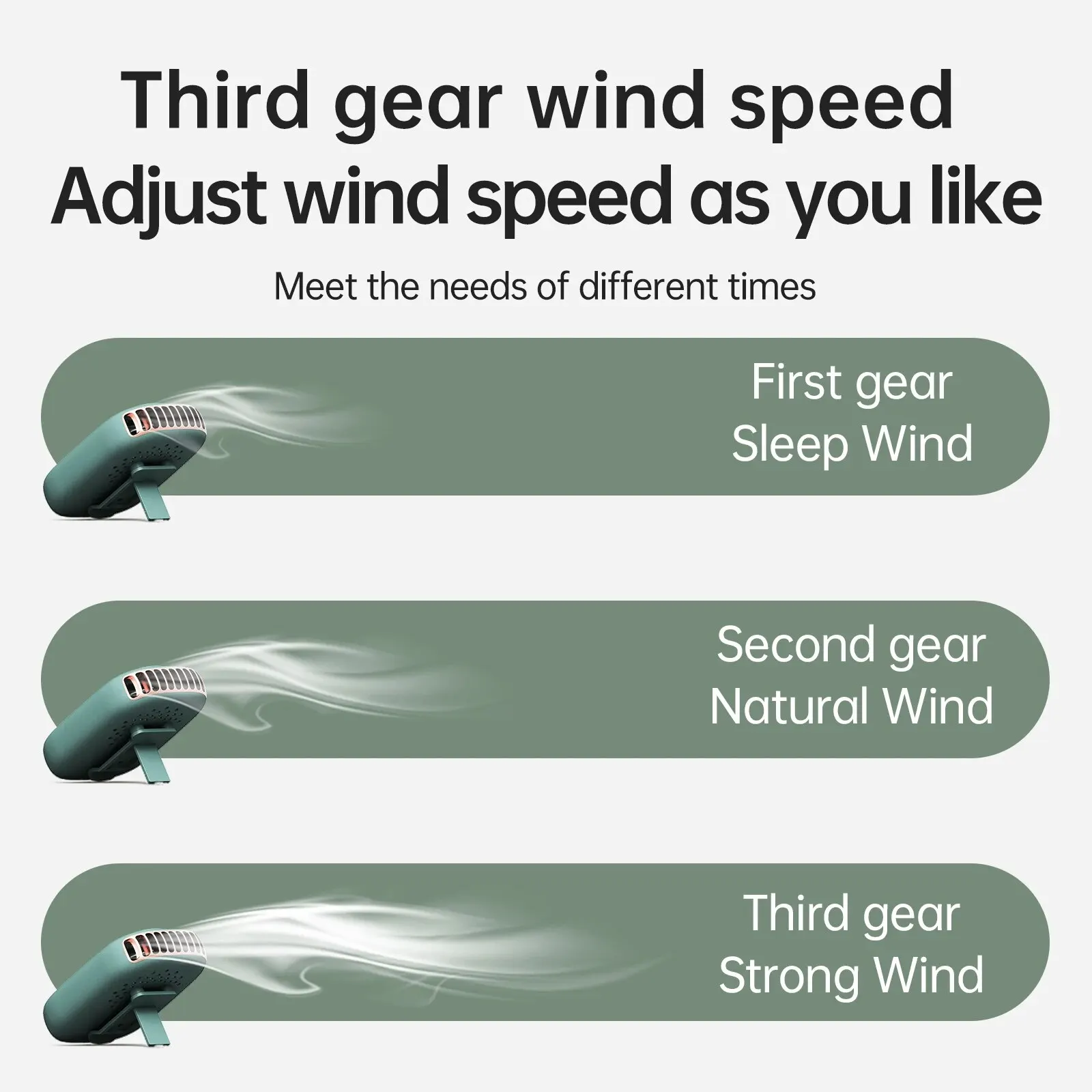 New Mini Portable Fan Portable Rechargeable Bladeless Turbo Ultea Quiet Student Hand Held Fan Outdoor Spotes Travel 2