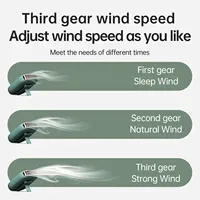 New Mini Portable Fan Portable Rechargeable Bladeless Turbo Ultea Quiet Student Hand Held Fan Outdoor Spotes Travel 2