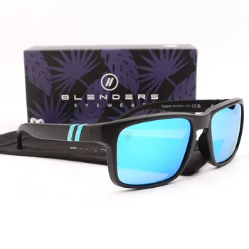 frullatore quadrato donna uomo occhiali da sole uomo polarizzato occhiali UV occhiali da sole da uomo quadrati moda vintage B8801 1