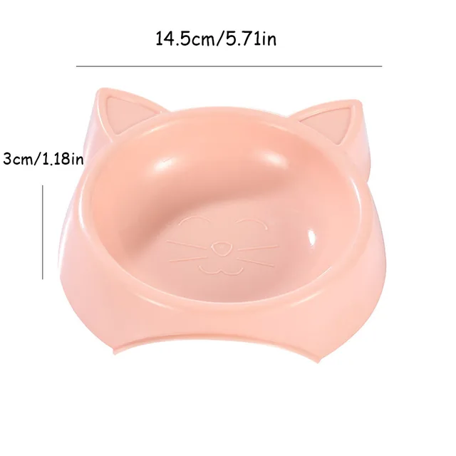 Colorful Pet Bowls for Cats & Dogs - Candy-Colored Food/Water Dishes, Non-Slip Pet Feeding Bowls, Durable Plastic 4