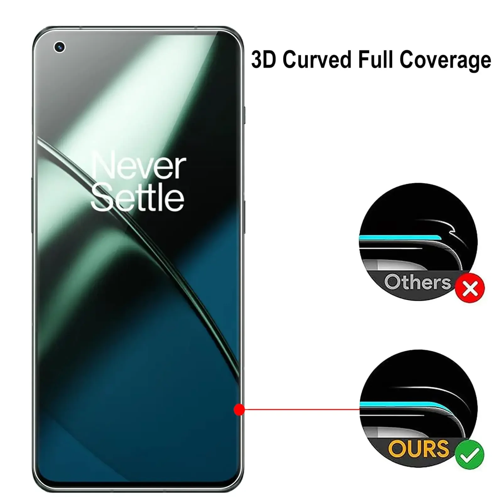Premium 3-Pack Hydrogel Screen Protector Films - Soft and Durable Protection