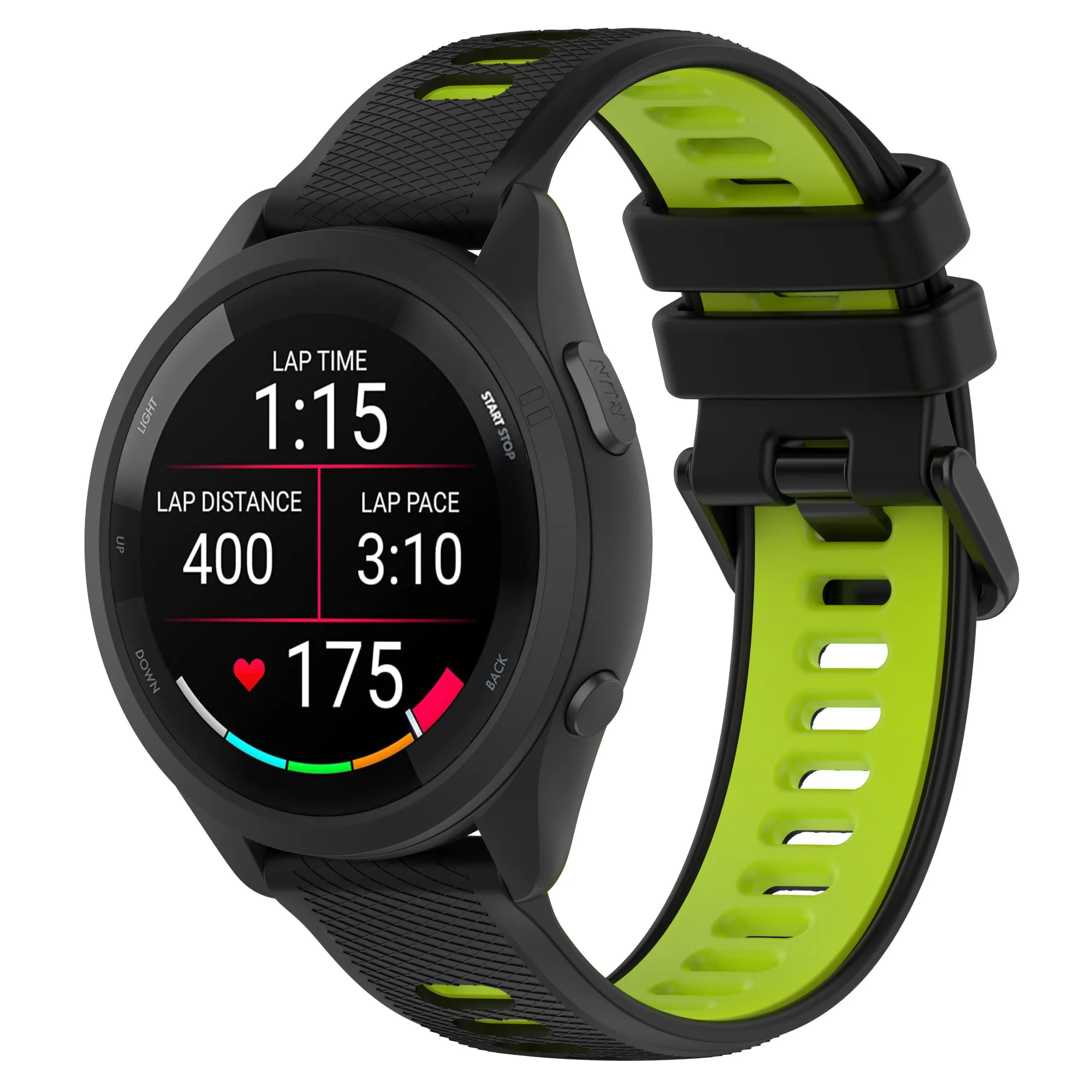 Enhanced Silicone Sport Strap for Smartwatches - Durable and Stylish Wristband Accessories
