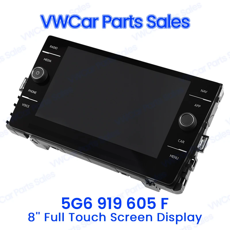 Display Esagonale In Vetro Con Touch Screen Da 8 Pollici Per Vw Golf 7 Passat B8 Tiguan Mk2 Display Lcd Multimediale 5 G6 919 605 F
