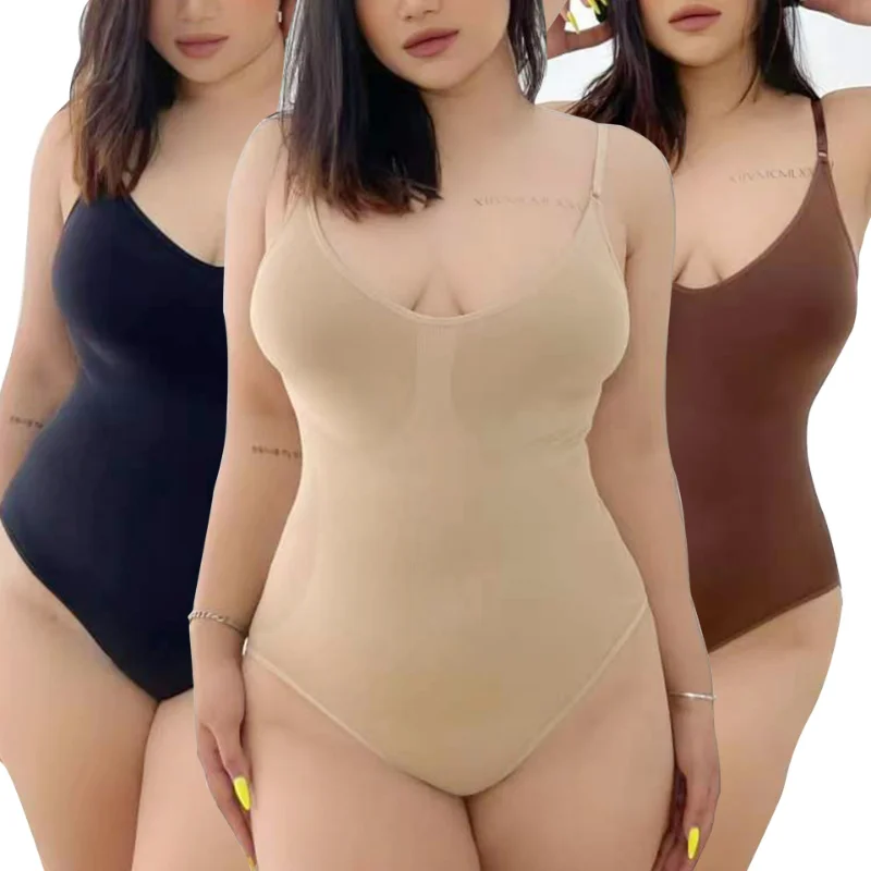 Seamless one-piece corset, women's abdomen and hips, plastic shaping, elastic underwear body rompers women jumpsuit fajas shapewear adjustable shaping body suit one piece corset women s abdomen sling compression legs hip lifting