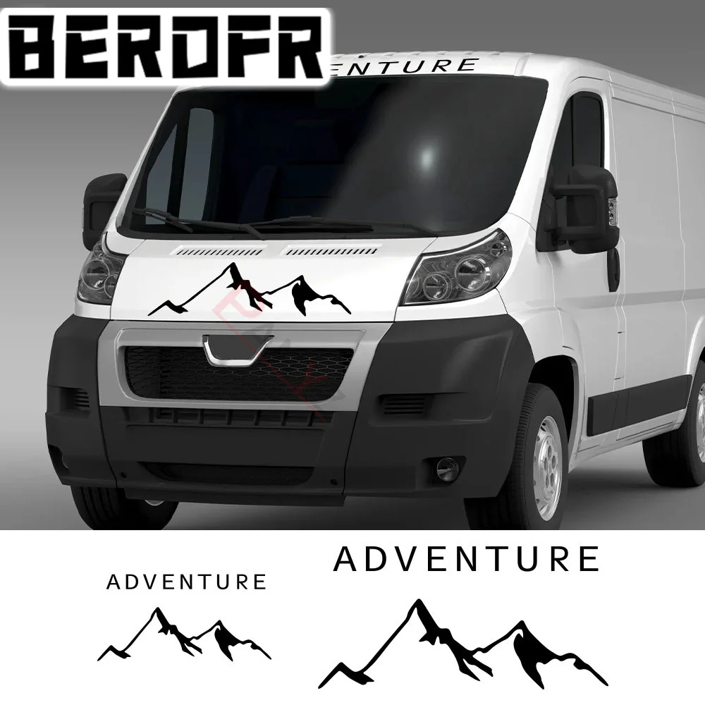 4 Pz/Lotto Adesivi Per Auto Per Peugeot Boxer Fiat Ducato Citroen Jumper Camper Van Camper Grafica Decalcomanie In Vinile Accessori Auto